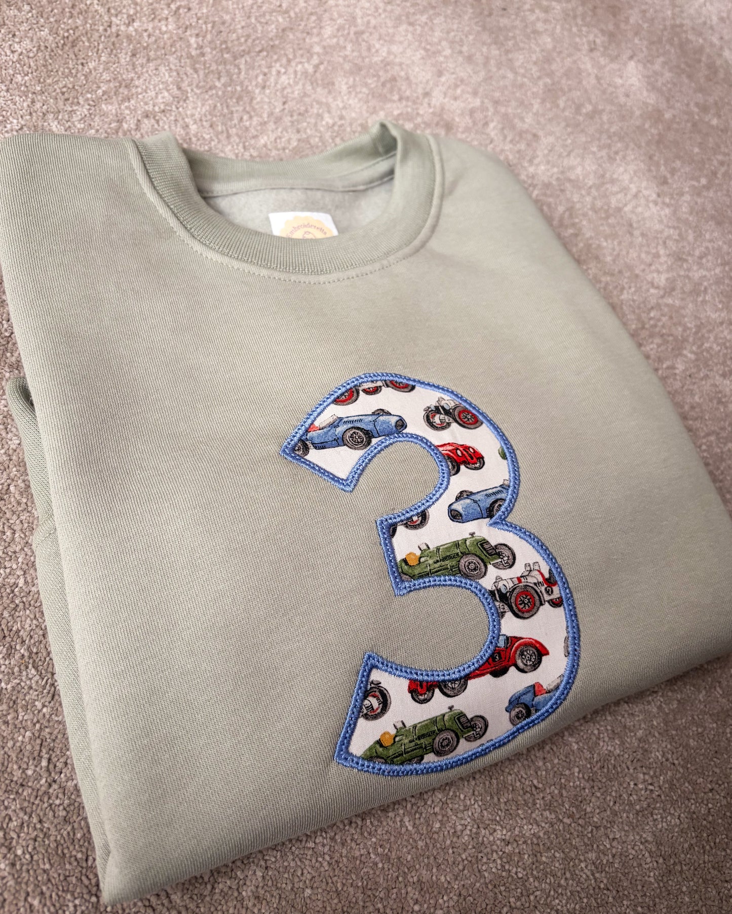 Birthday Number Sweatshirt